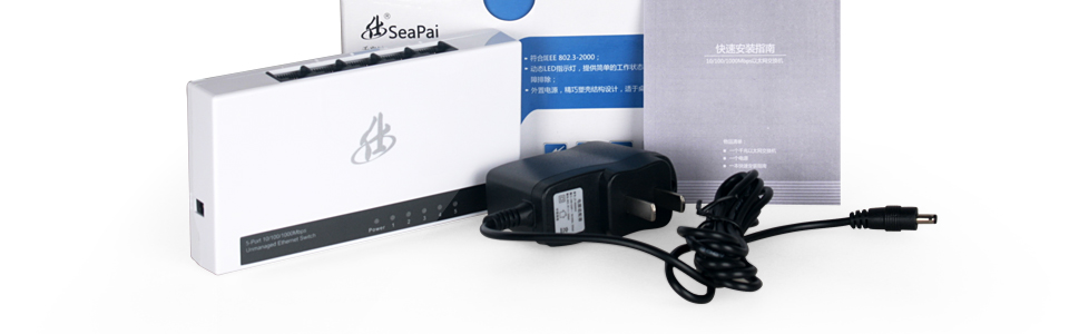 sp-sg05以太网交换机适用于中小型办公和家庭网络。